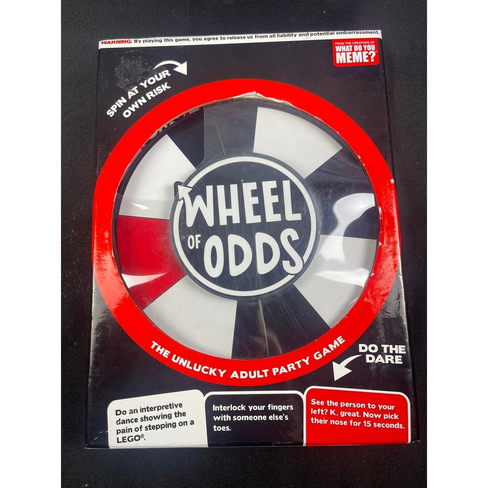 What Do You Meme? Wheel of Odds Adult Party Game WOO446 New Sealed